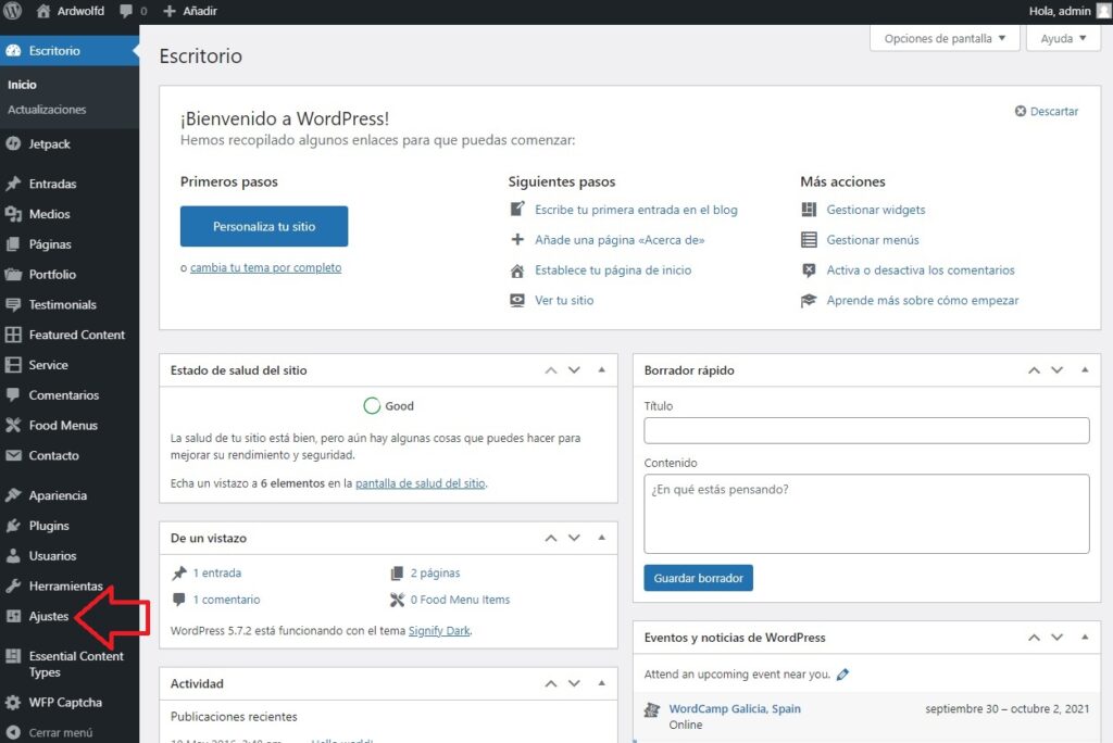 Cómo activar https en mi WordPress? - Ayuda Interdominios