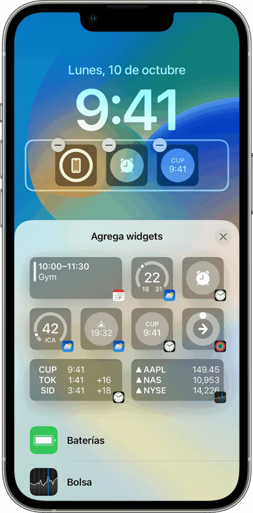 Cómo agregar y editar widgets en el iPhone - Soporte técnico de ...
