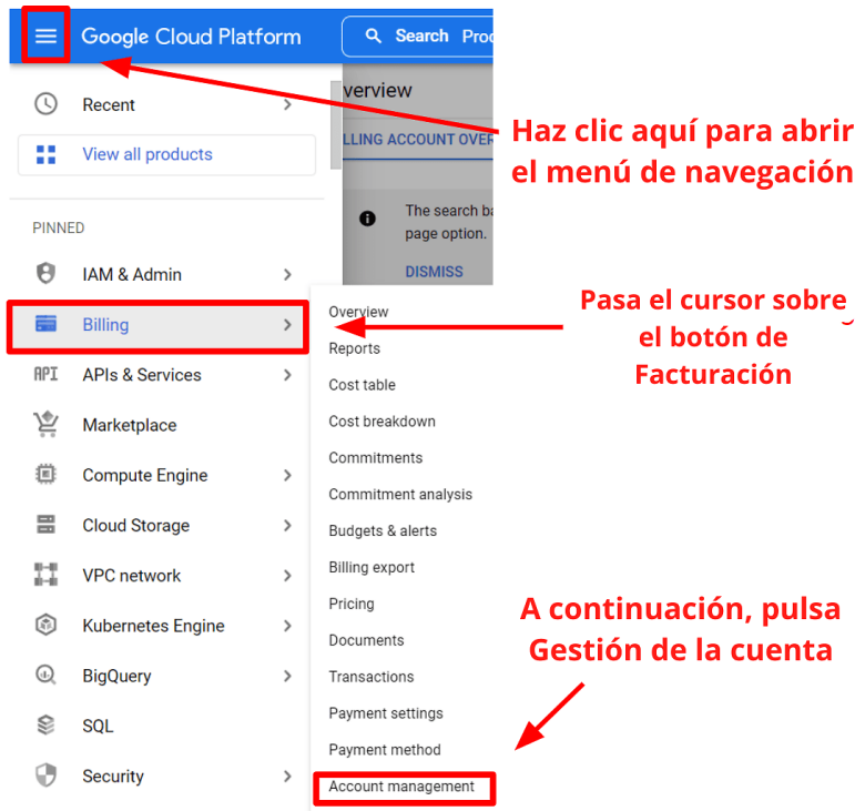 Cómo cancelar Google Cloud + conseguir un reembolso en 2025