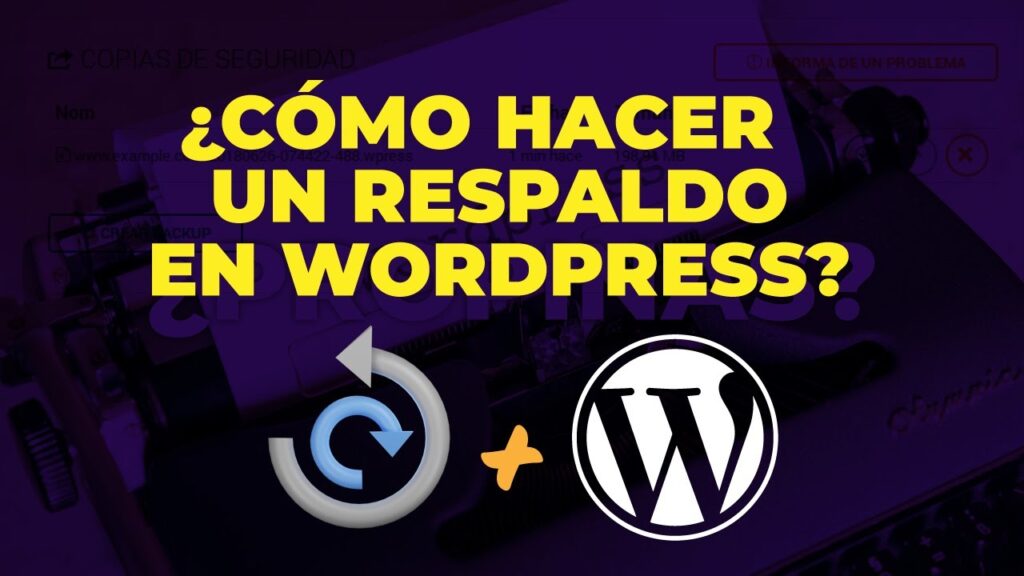 Como hacer respaldos (backup), restaurar o migrar tu web en Wordpress con  All in One Wp Migration
