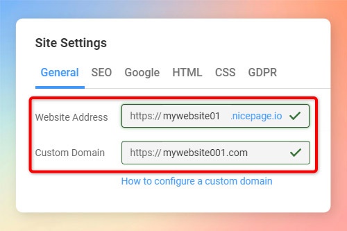 Cómo configurar el subdominio y el dominio personalizado en la ...
