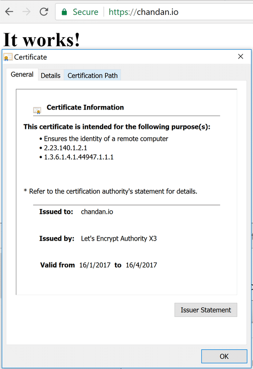 Cómo instalar un certificado SSL en Apache