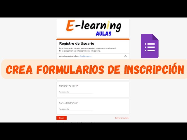 Como crear formularios de Inscripción | Google Forms - YouTube