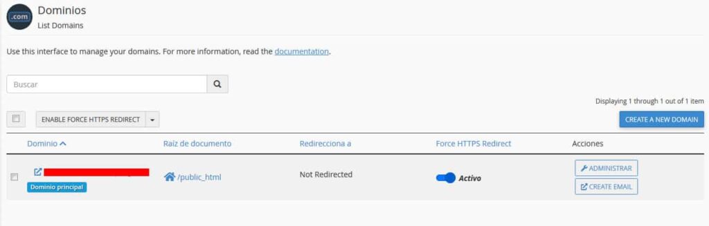 Forzar la redirección HTTPS con Cpanel - Riosecoweb