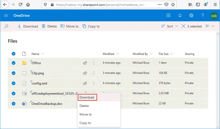 Cómo hacer backups y recuperaciones de OneDrive