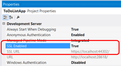 Trabajar con SSL en Web API | Microsoft Learn