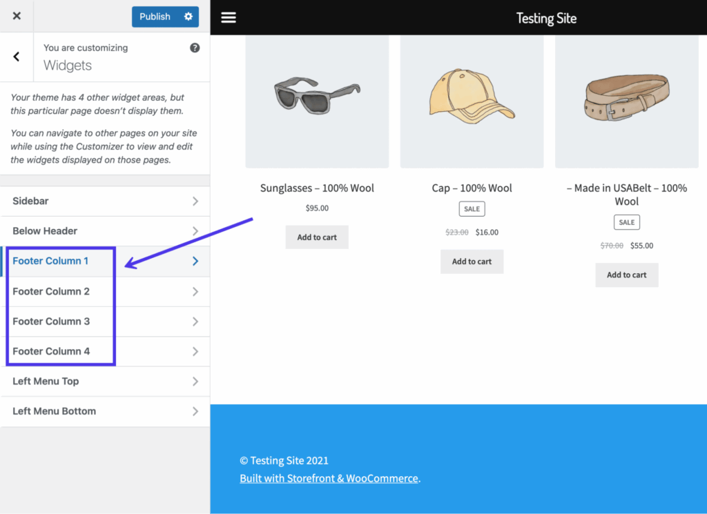Cómo editar el pie de página en WordPress utilizando todos los ...
