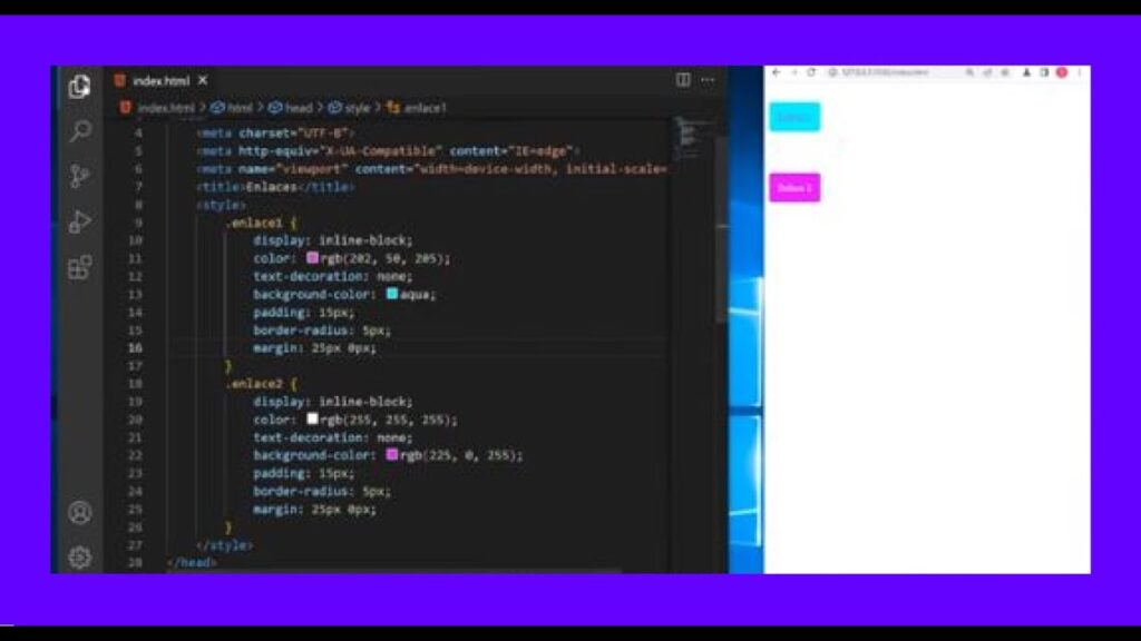 como CAMBIAR el COLOR de los ENLACES en CSS 🚀