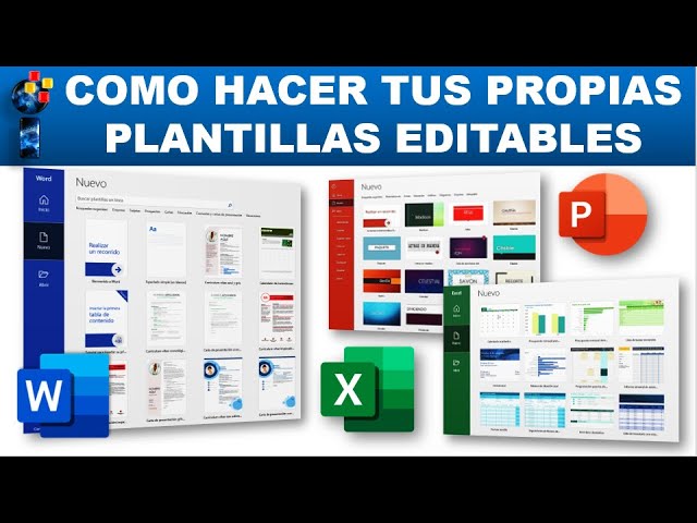 CÓMO CREAR PLANTILLAS EN WORD - YouTube