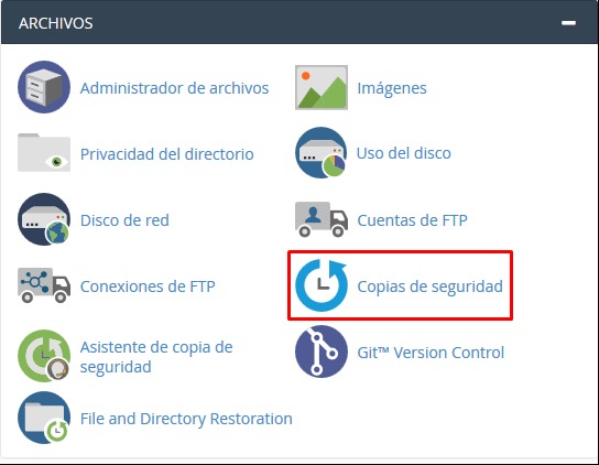 Cómo respaldar y restaurar tu sitio web?