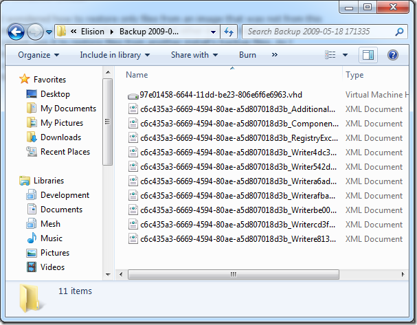 Cómo restaurar desde la copia de seguridad de Windows Backup un ...