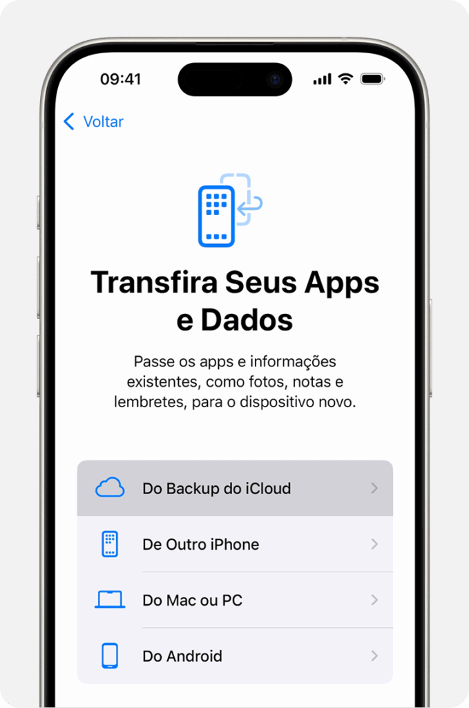 Restaurar o iPhone, iPad ou iPod touch usando um backup - Suporte ...