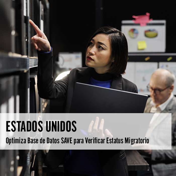 Estados Unidos Optimiza Base de Datos SAVE - Paralegal Institute