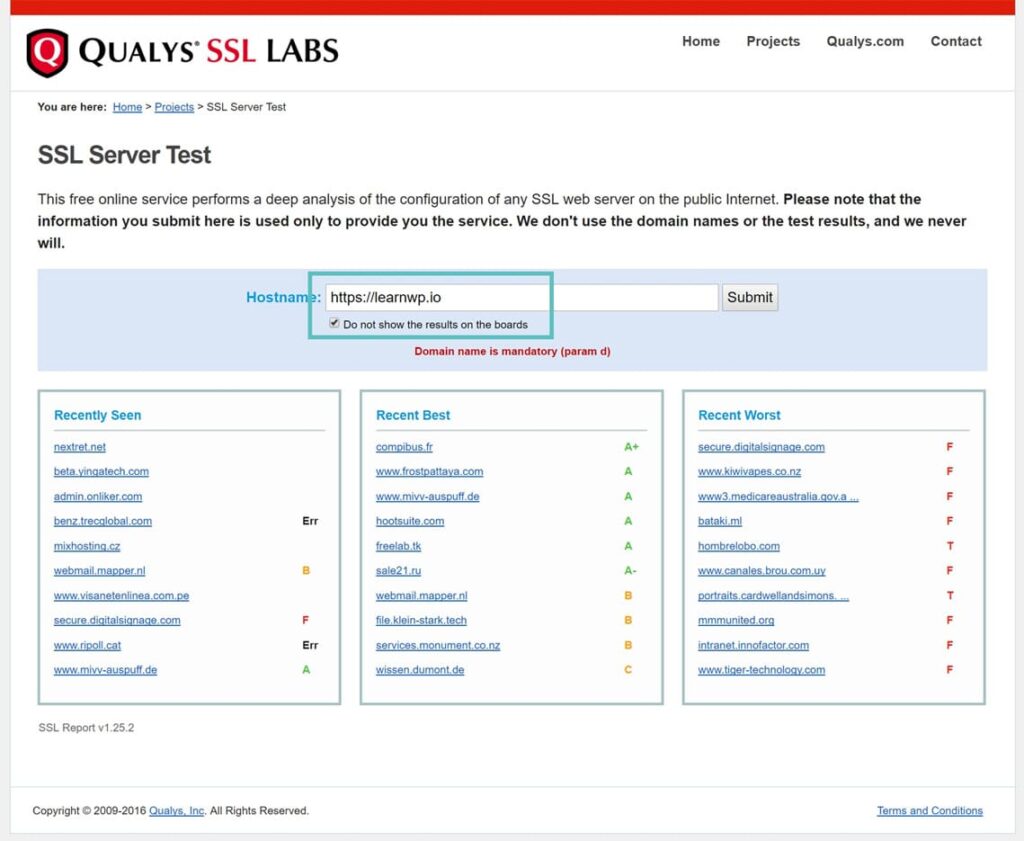 Chequeo De SSL - Cómo Verificar Su Certificado SSL