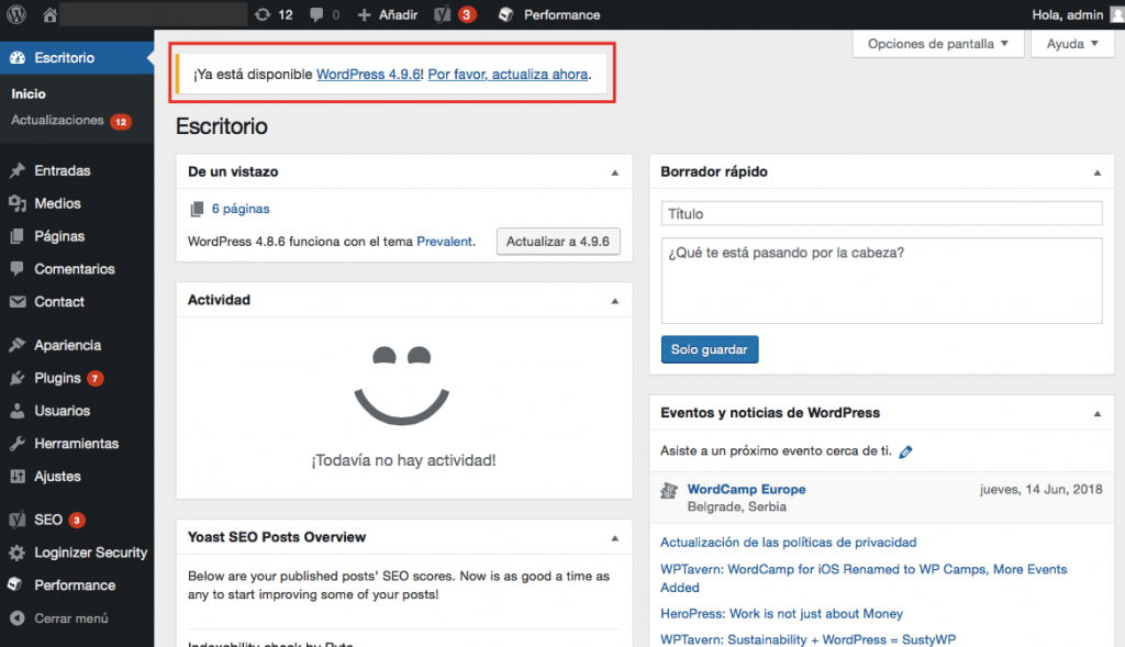 Cómo actualizar WordPress: 4 métodos sencillos