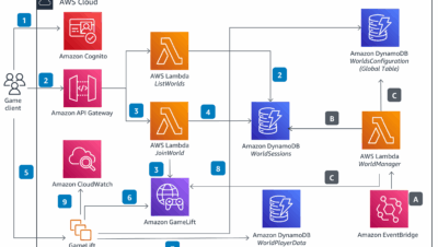 Guía para el alojamiento persistente de juegos de mundos en AWS