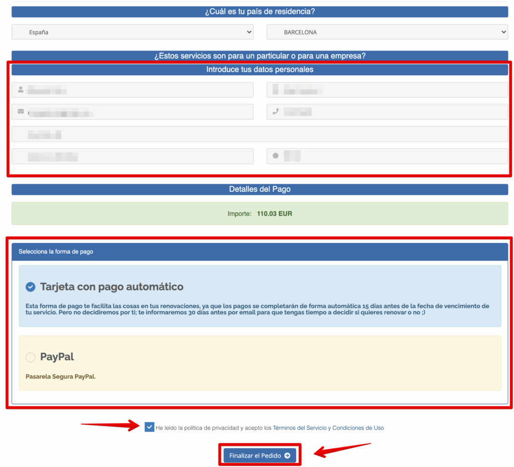Renovar Dominio - Preguntas Frecuentes webempresa.com