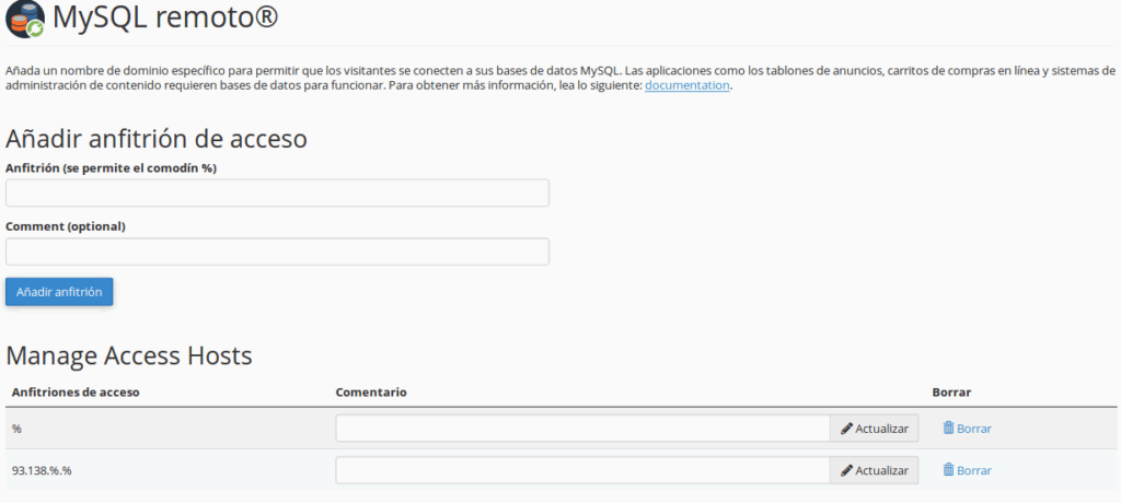 Cómo conectarse remotamente a una base de datos MySQL en Hosting ...