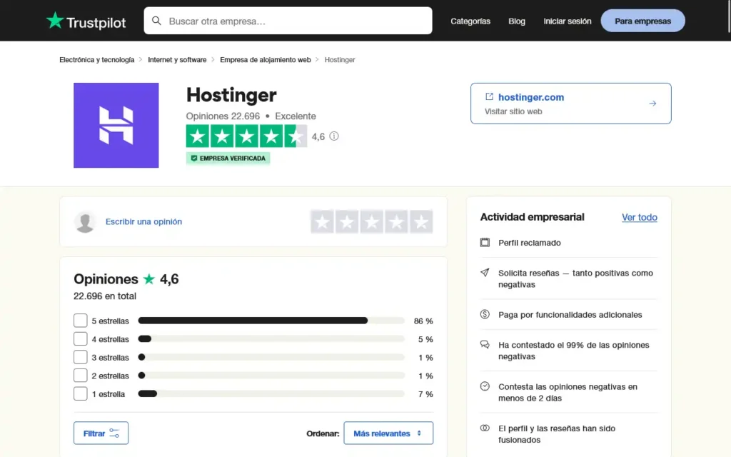 El Mejor Hosting barato【 Top 10 🔥 Comparativa 2025 】