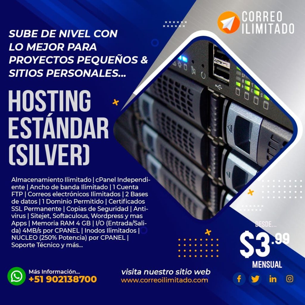 Hosting Compartido Ilmitado con cPanel Independiente y SSL Gratis ...