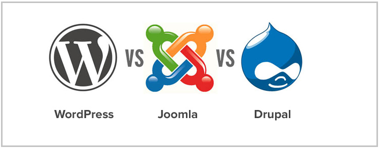 WordPress vs. Joomla vs. Drupal - ¿Cuál es el mejor?