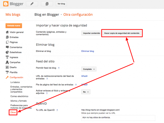 Migrar de Blogger a WordPress - Boluda.com