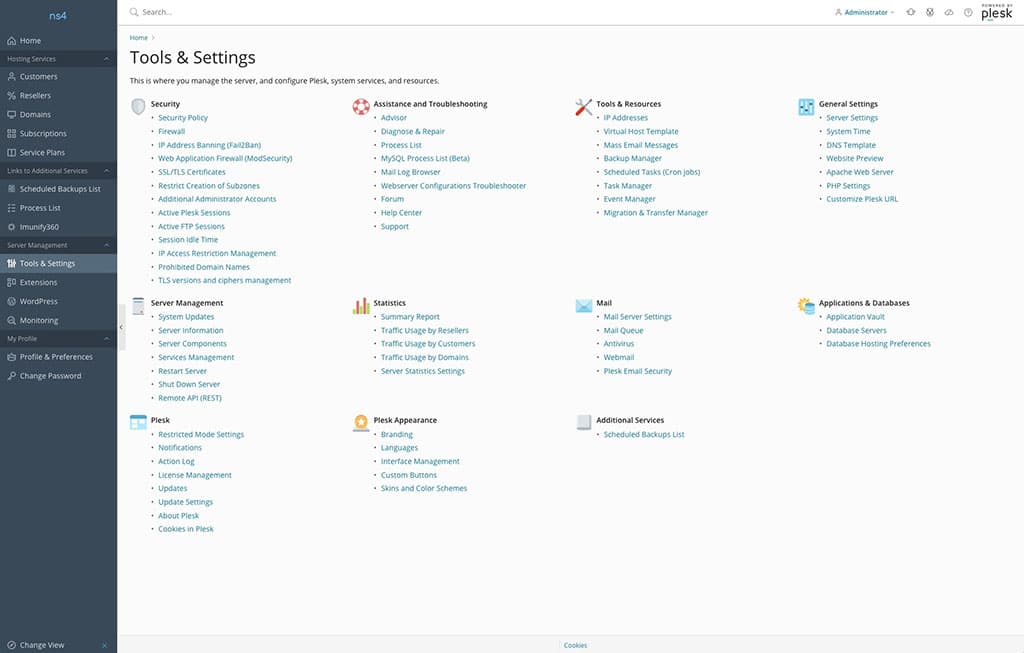 19 paneles de control de hosting web populares [Lista]