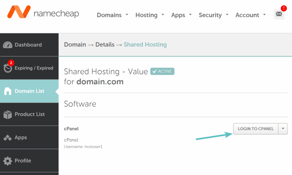 Cómo Encontrar el Uso de Ancho de Banda en cPanel