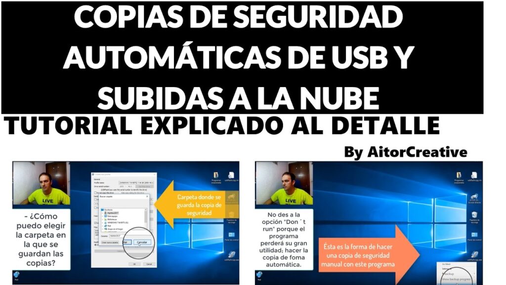 Cómo hacer copias de seguridad automáticas de usb y subirlas a la nube